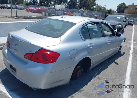 2011 Infiniti G37 Journey from USA, damaged, VIN JN1CV6AP2BM504576